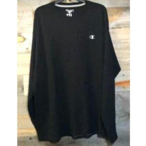 Champion Long Sleeve Crew Neck Pullover T-Shirt 2X